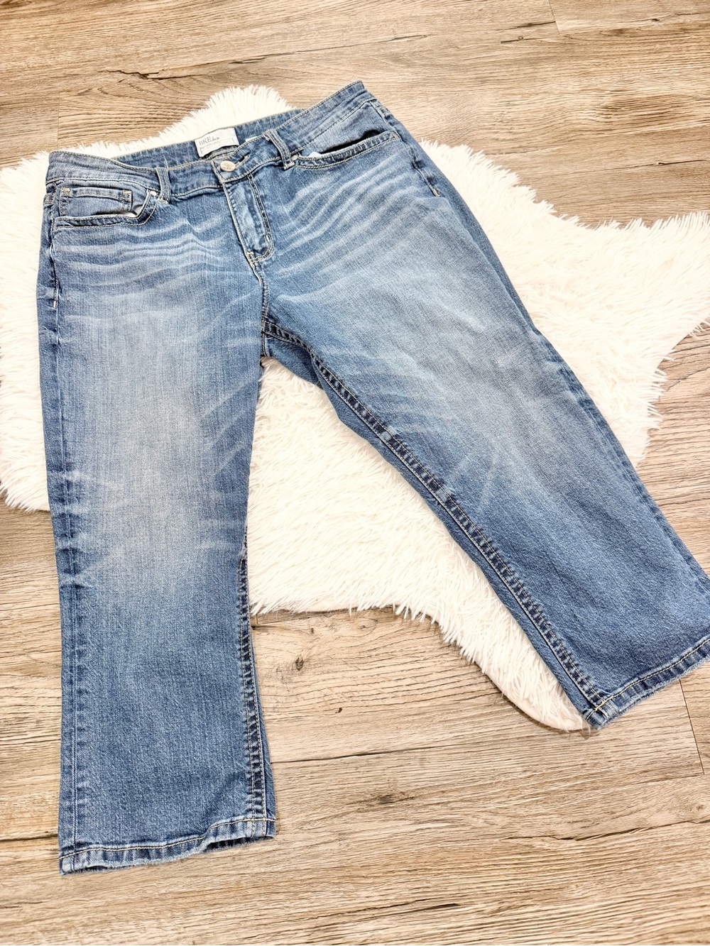 BKE Gabby Capri Jeans Cropped Y2K 2000s 30